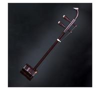 Erhu Esagonale In Legno Di Sandalo Rosso A Foglia Grande Strumento Tradizionale Cinese A 2 Corde Con Accessori Professionale Erhu