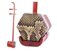erhu strumento musicale Violino Cinese A Due Corde Erhu In Mogano Con Custodia E Corde Di Ricambio(3/4)