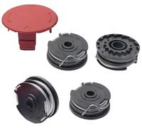 ERHUO Bobina a Filo per Tagliabordi Confezione da 3 Pezzi Φ1,6 mm 6 m Strimmer Bobina di Ricambio per Bosch Art 24 24+ 27 27+ 30 30LI 30-36 LI (SZ-BS-SC-4+1)