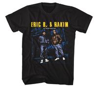 Eric B And Rakim - Gruppo Colorate - Licenza Ufficiale Adulto Manica Corta T-Sh
