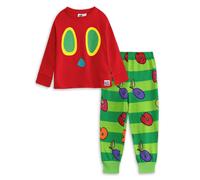 Eric Carle Rosso The Very hungry Caterpillar Pigiama a maniche lunghe a gamba lu