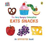 Eric Carle The Very Hungry Caterpillar Eats Snacks (Libro di cartone)