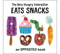 Eric Carle The Very Hungry Caterpillar Eats Snacks (Libro di cartone)