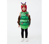 Eric Carle Verde The Very Hungry Caterpillar 2 Piece Costume Unisex Bambini
