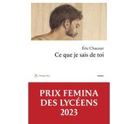 Eric Chacour Ce que je sais de toi (Tascabile)