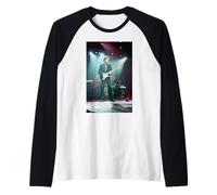 Eric Clapton 1992 Brighton Centre Spettacolo dal Vivo Maglia con Maniche Raglan