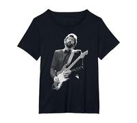 Eric Clapton Royal Albert 1987 Maglietta, Donna Plus-Size, Nero, 4X