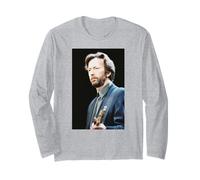 Eric Clapton Si esibisce dal Vivo al Brighton Centre 1992 Maglia a Manica