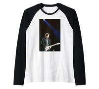 Eric Clapton sul palco Il Brighton Centre 1992 Maglia con Maniche Raglan