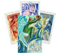 Aleister Crowley Thoth Tarocchi Standard Strato Carte Esoteric Francese Edizione