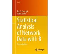 Eric D. Kolaczyk Gábor Csá Statistical Analysis of Network Data wit (Tascabile)