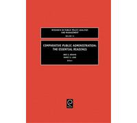 Eric E. Otenyo Comparative Public Administration (Copertina rigida)