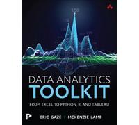 Data Analytics Toolkit: From Excel to Python, R, and Tableau