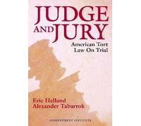 Eric Helland Alexander Tabarrok Judge and Jury (Tascabile)