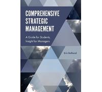 Eric J. Bolland Comprehensive Strategic Management (Copertina rigida)