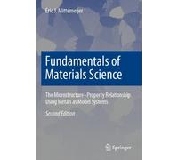 Eric J. Mittemeijer Fundamentals of Materials Science (Tascabile)