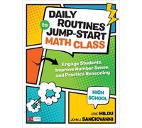 Eric Milou John J. San Daily Routines to Jump-Start Math Class, Hig (Tascabile)