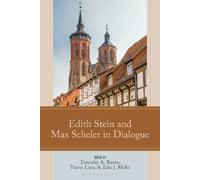 Eric Mohr Edith Stein and Max Scheler in Dialogue (Copertina rigida)