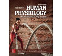 Eric P Widmaier Loose Leaf Vander's Human Physiology (Rilegatura flessibile)