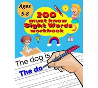 Eric Paul 200 Must Know Sight Words Workbook (Tascabile)