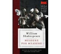 Eric Rasmussen Jonathan Bate Measure for Measure (Tascabile) RSC Shakespeare