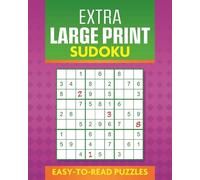 Eric Saunders Extra Large Print Sudoku (Tascabile)