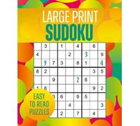 Eric Saunders Large Print Sudoku (Tascabile)