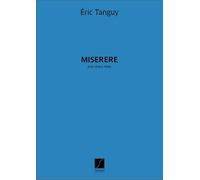 Eric Tanguy-Miserere-Score and Parts