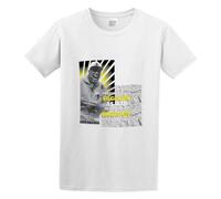 Eric Thomas Motivation Succeed Breathe Casual Round Neck T Shirt White M