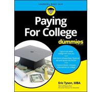 Eric Tyson Paying For College For Dummies (Tascabile)