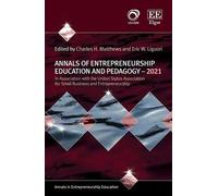 Eric W. Liguori Annals of Entrepreneurship Education and Peda (Copertina rigida)