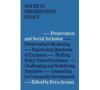 Erica Avrami Preservation and Social Inclusion (Tascabile)