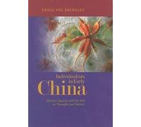 Erica Brindley Individualism in Early China (Copertina rigida)