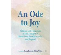 Erica Brown Shira Weiss An Ode to Joy (Tascabile)
