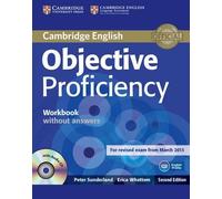 Erica Whettem P Objective Proficiency Workbook without Ans (Mixed Media Product)