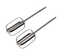 eRicambi, 2x Fruste Sbattitore Frullatore Robot da Cucina, Compatibile con Kenwood, Modello Chefette Lite serie HMP30, KW717421 Originale, in Acciaio