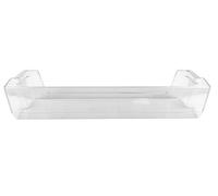 eRicambi® Balconcino Portabottiglie Frigorifero Compatibile con Whirlpool Hotpoint, Codice 481010807441 C00386005, Misure 437x100x85 mm, Trasparente