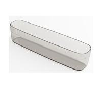 eRicambi® Balconcino Portabottiglie per Frigorifero - Compatibile con Ariston, Indesit, Hotpoint - Dimensioni 473x135x105 mm - Plastica Trasparente Resistente