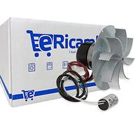 ERICAMBI Estrattore Aspiratore Fumi per Stufe a Pellet con Motore ECOFIT 2RECA3, EDILKAMIN VFC2C23 con Ventola da 31mm, Ø Ventola 150mm, Rotazione Oraria con Encoder