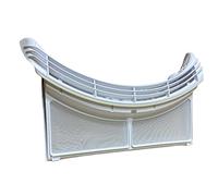 eRicambi, Filtro Filacci Pelucchi per Asciugatrice modelli Whirlpool, Ariston Originale, Lunghezza 353 mm - Altezza 200 mm - Profondità 73 mm, Colore Bianco