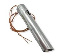ERICAMBI, Kit Resistenza Accensione Candeletta per Stufa a Pellet, Dimensioni: 120|130 (mm) Ø Tubo: 25 (mm) Ø Resistenza: 16 (mm) Potenza 350W Ferroli Anselmo Cola HT53905
