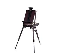 ERICAT Easel Stand, Portable Art Easel with Wheels And Handle, Adjustable Wooden Folding Easel for Outdoor And Indoor Painting