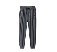 ERICAT Nallywear Stretch Pants, Stretch Active Pants For Women, Airflexion - Pull On Ice Silk Comfort Sweatpants(Gray-jogger,2XL)