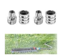 ERICAT Novealcrbe Stainless Steel Garden Hose Quick Connect Fittings Set, 3/4" GHT Quick Connectors, Universal Fit for Garden Hose & Sprayers(2set)