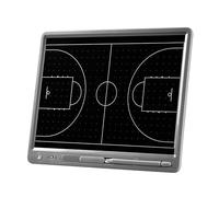 ERICAT Scheda Tattica Elettronica Calcio/Calcio, Scheda di Allenamento Calcio LCD 15 Pollici con Penna Sensore, Ridimensionamento Accurato, Forte E Durevole, per La Pianificazione della Strategia