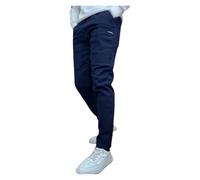ERICAT Vogany Cargo Pants, Men's High Stretch Multi-Pocket Skinny Cargo Pants(Blue,L)