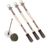 Ericetion 3 cucchiaini da Sniff - Mini ciondoli a Forma di Paletta per Polvere per Bottiglie da Sniff, Accessori per Fumatori e Cucina, 80 mm