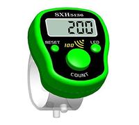 Ericetion Mini Stitch Marker Row Finger Display Digitale Elettrico LCD con Luce per Cucire Lo Strumento Trama a Maglia O Buddha Pregare Il Colore Casuale