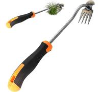 Ericetion Tagliaerba Versatile con Manico - Efficiente Strumento per Sradicare e Sradicare Denti di Leone e Cardi - Rastrello da Giardino e Sradicatore Tradizionale