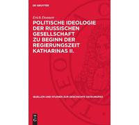 Erich Donnert Politische Ideologie Der Russischen Gesellschaf (Copertina rigida)